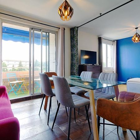 006 - Le Corum Appartement 2 Chambres, Parking, Wifi, Clim, Centre Montpellier Bagian luar foto