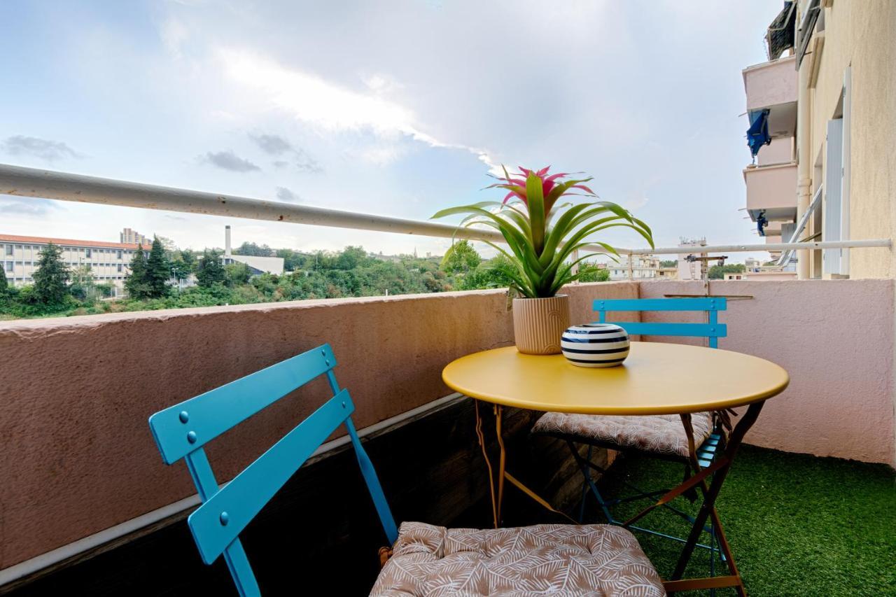 006 - Le Corum Appartement 2 Chambres, Parking, Wifi, Clim, Centre Montpellier Bagian luar foto