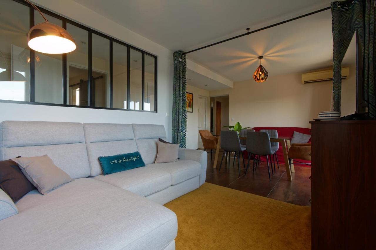 006 - Le Corum Appartement 2 Chambres, Parking, Wifi, Clim, Centre Montpellier Bagian luar foto